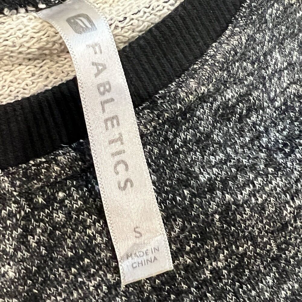 Fabletics Keeva Pullover Speckled Crisscross Fren… - image 5